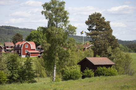 Leksands byar, Ytteråkerö by.