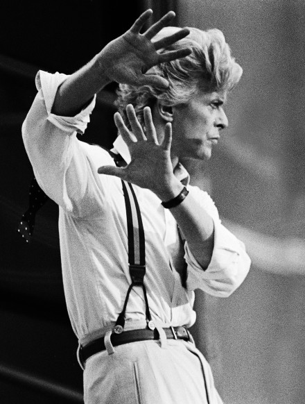 David Bowie på Ullevi i Göterborg,1983.