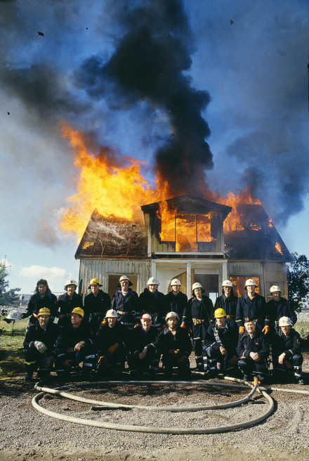 Leksands brandkår 1985
